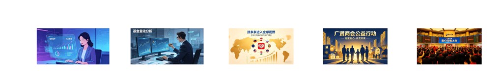 数字金融 · 基金量化 · 全球化布局 · 公益行动 · 上市里程碑